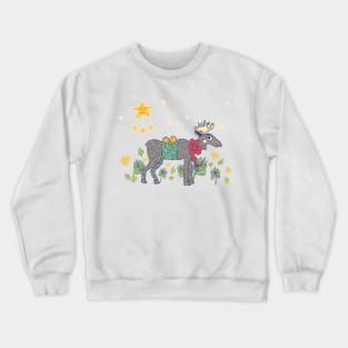 Starshine Moose Crewneck Sweatshirt